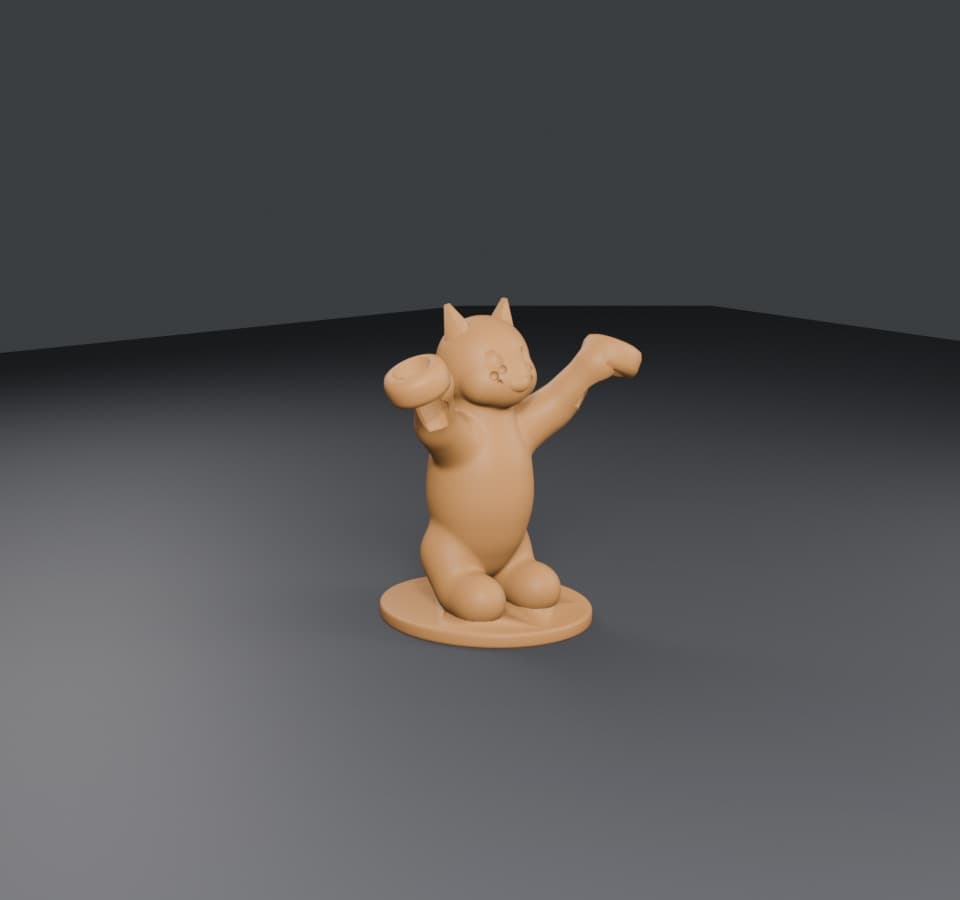 Dancing Cat AirPods Holder