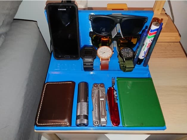 EDC Key and Wallet Tray